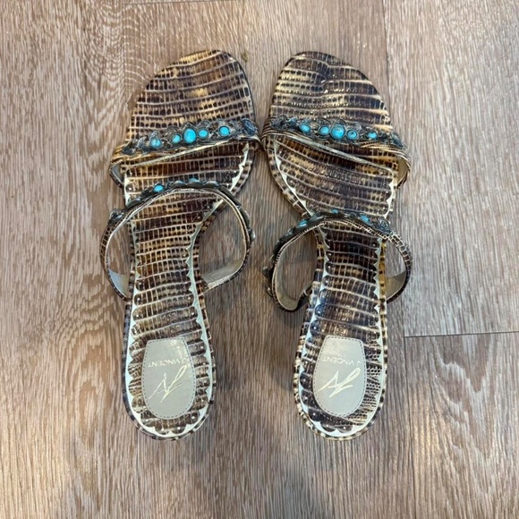 vintage y2k snake skin kitten heels - Picture 7 of 8